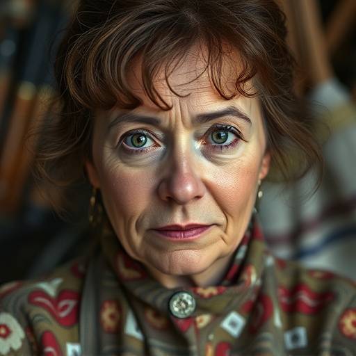 Portrait of Beatrice Holloway, Pattern Maker